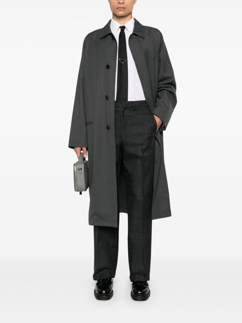 Dark Grey Cotton Trousers 2