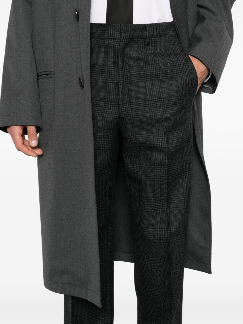 Dark Grey Cotton Trousers 4