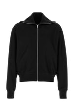 Black Zip-Up Sweatshirt 1