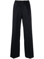 Navy Blue High Waist Trousers 1