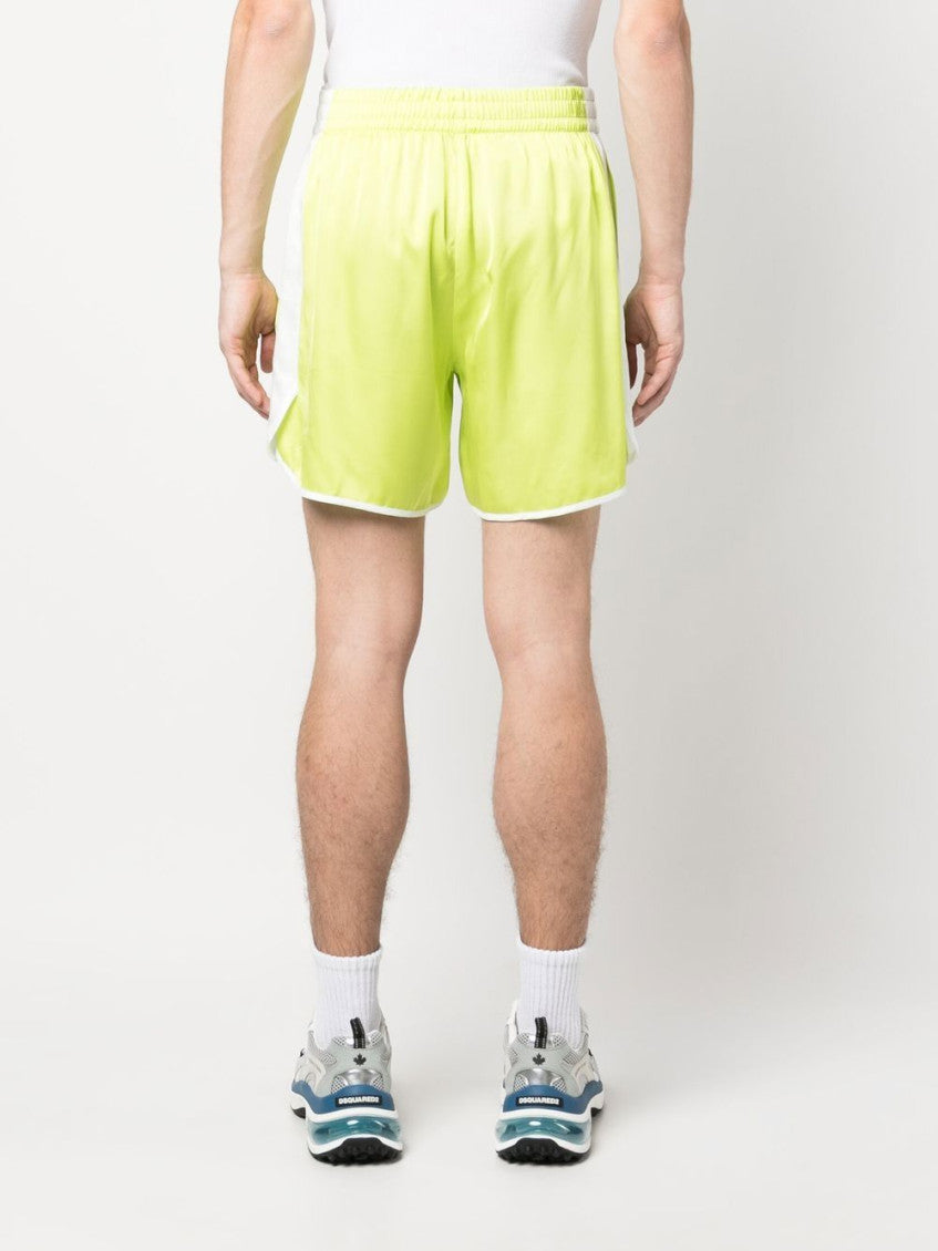 Light Green Track Shorts 4