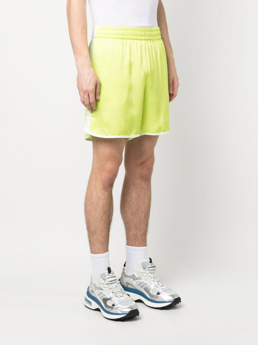 Light Green Track Shorts 5
