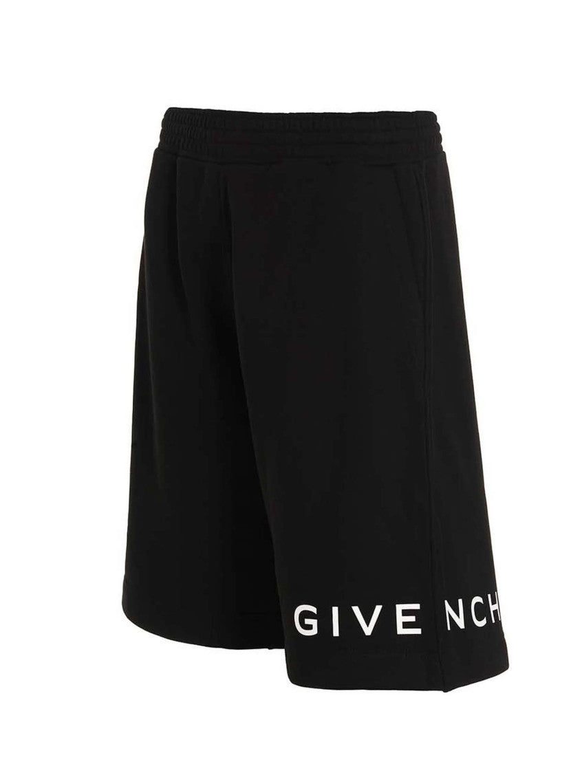 Black Logo Shorts 2
