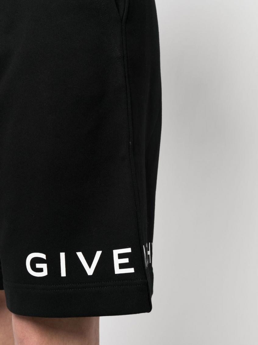 Black Logo Shorts 5