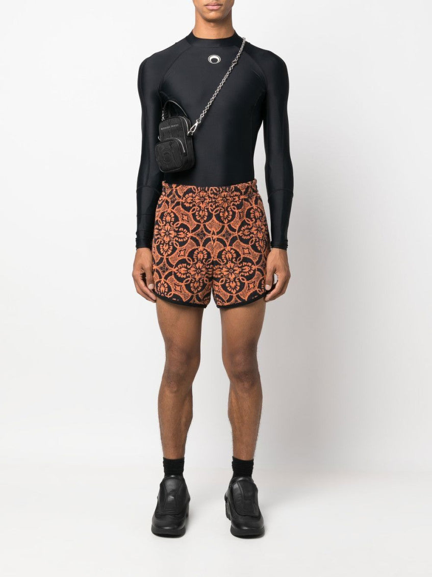 Multi color Printed Running Shorts 3