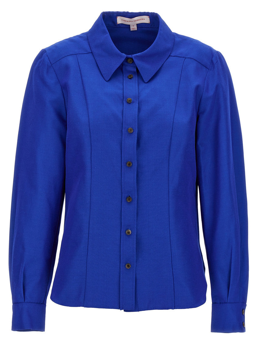 Blue Viscose shirt 1