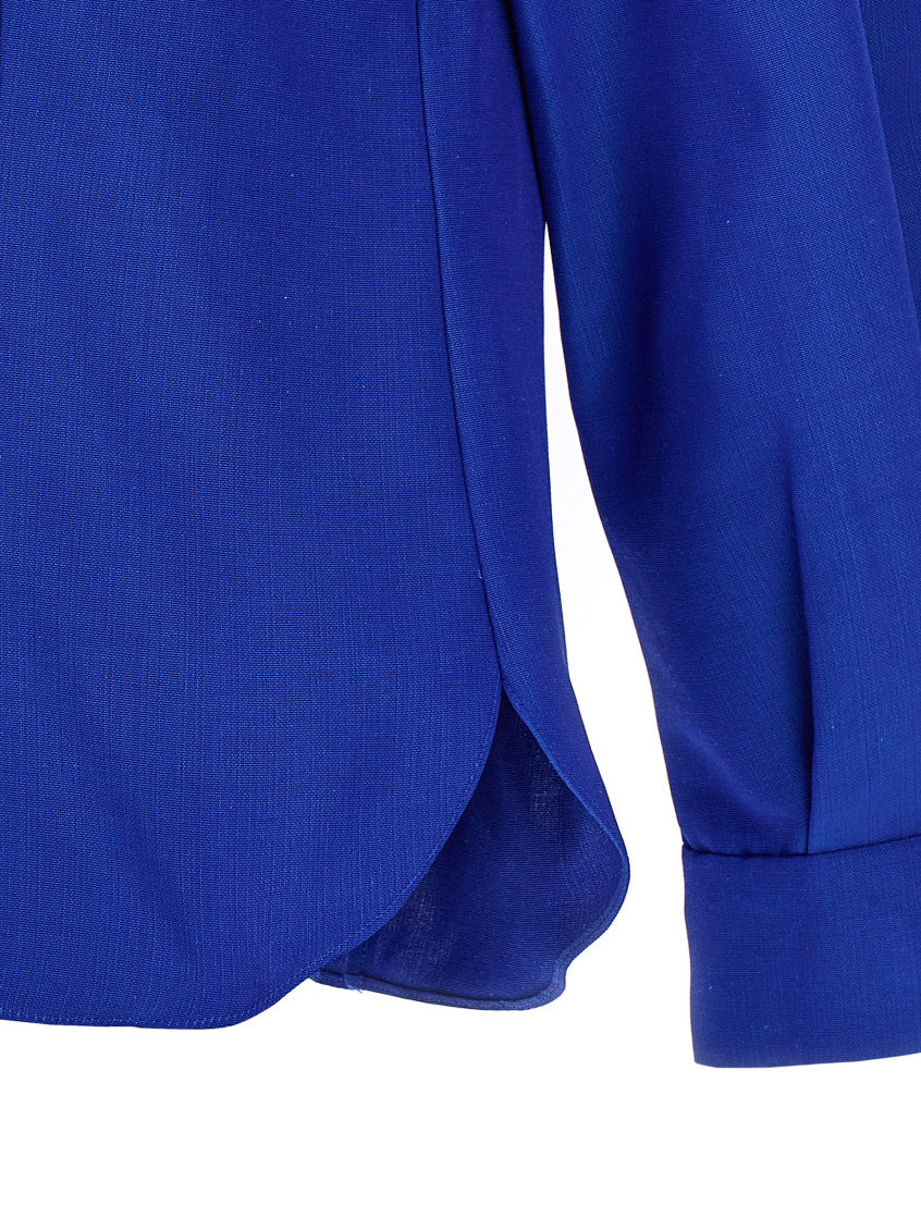 Blue Viscose shirt 4