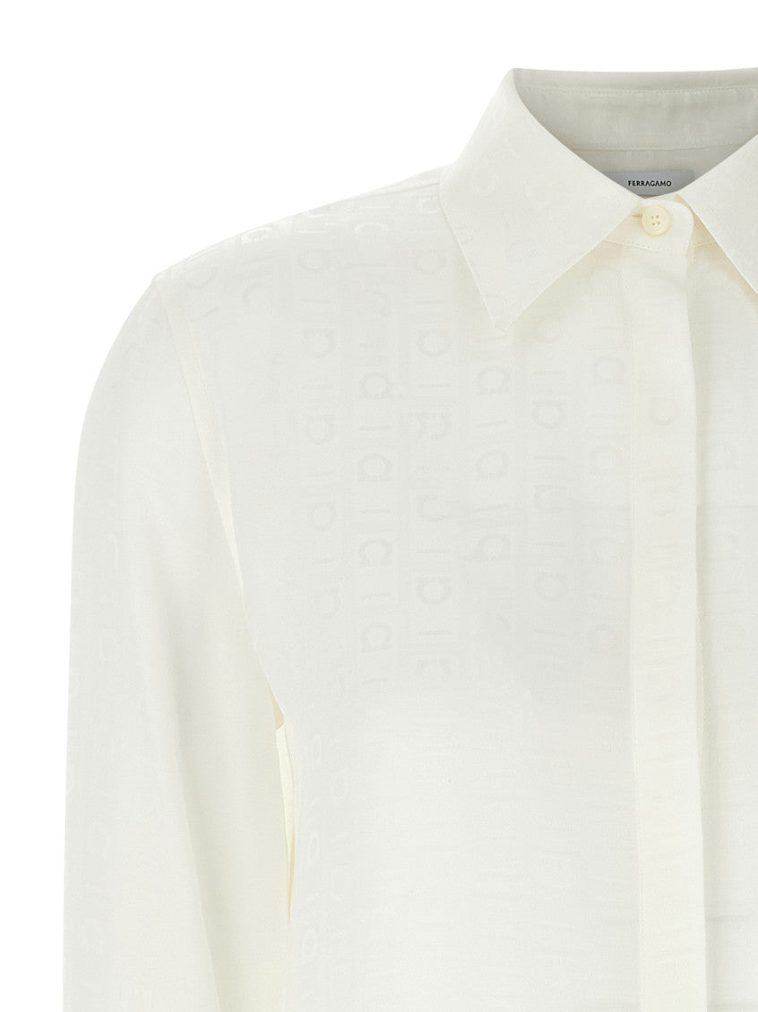 White Monogram shirt 3