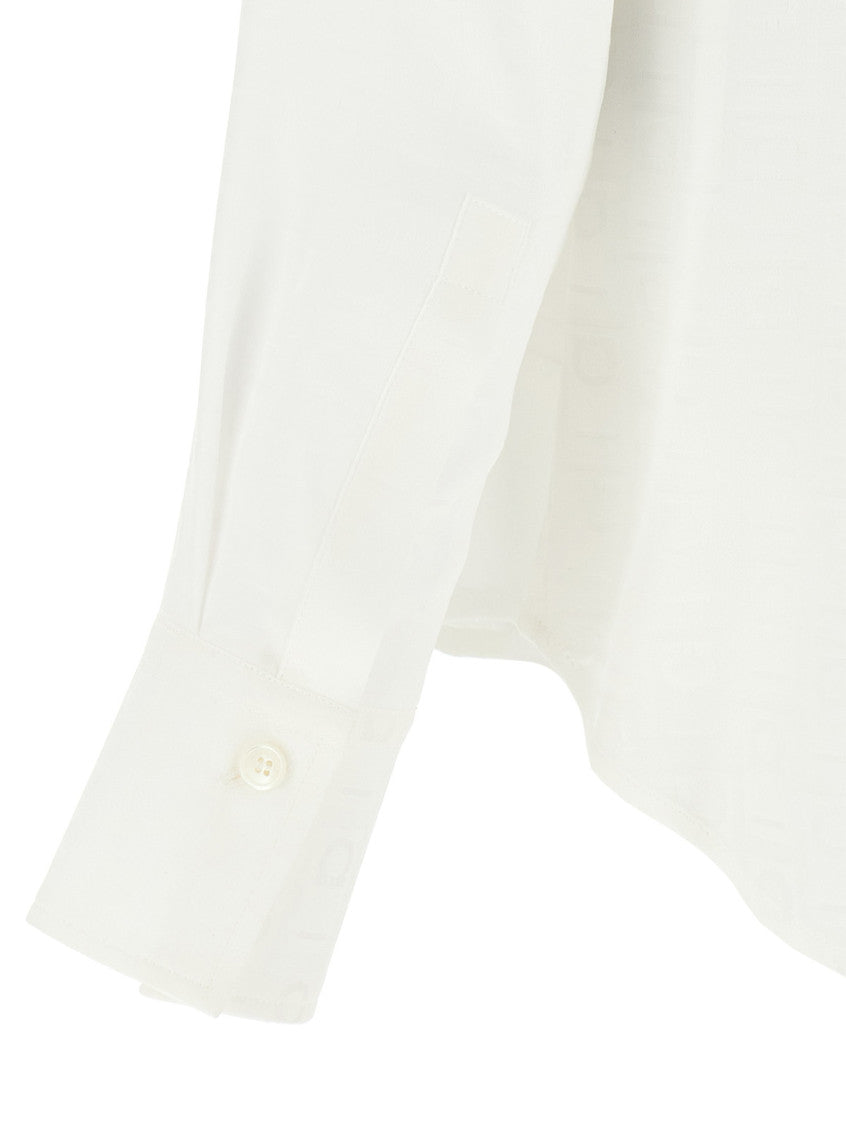 White Monogram shirt 4