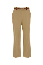 Beige cotton pant 1