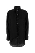 Black silk shirt 1