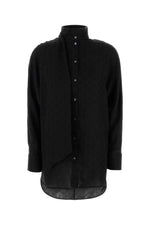 Black silk shirt 1