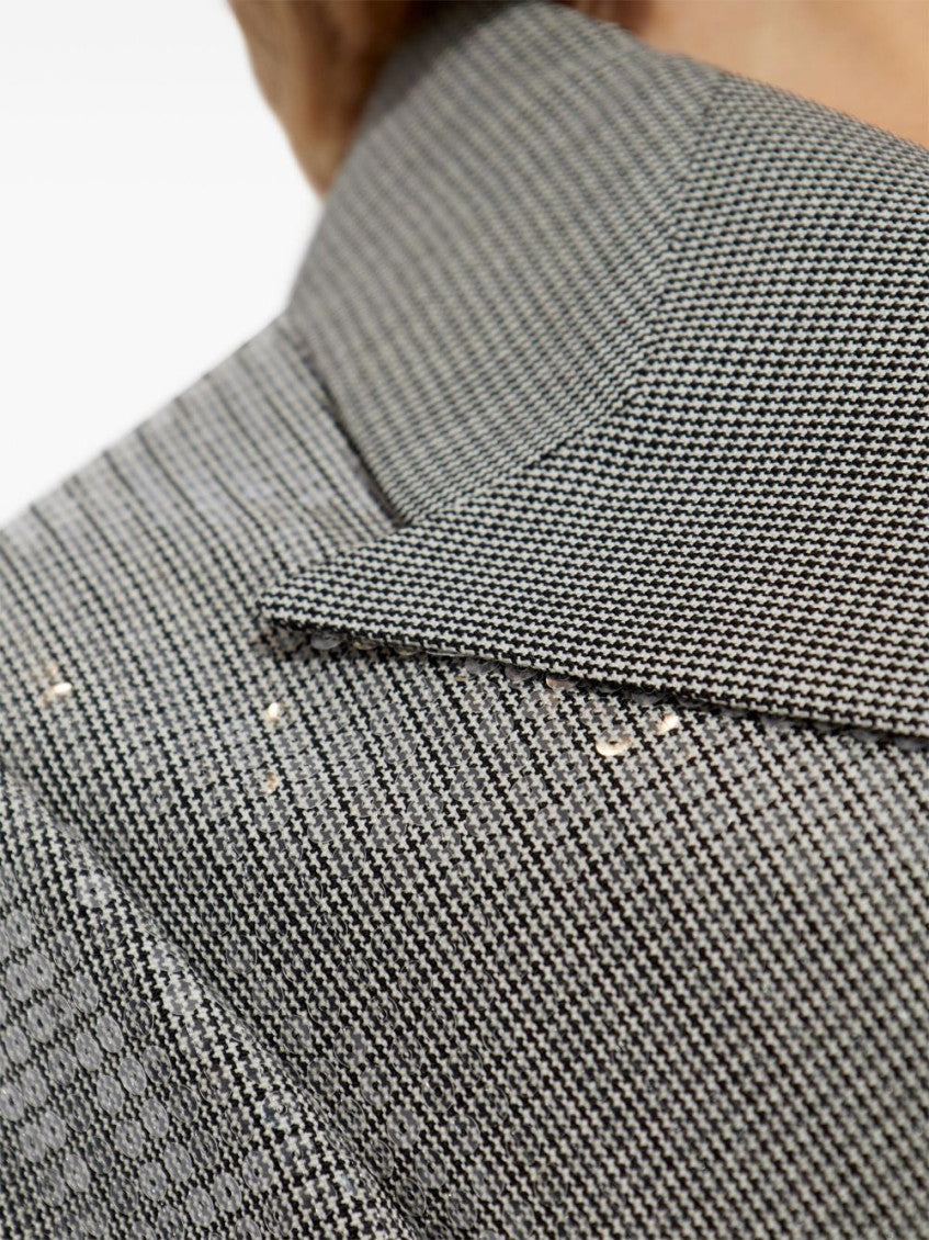 Silver Sequinned Blazer 5