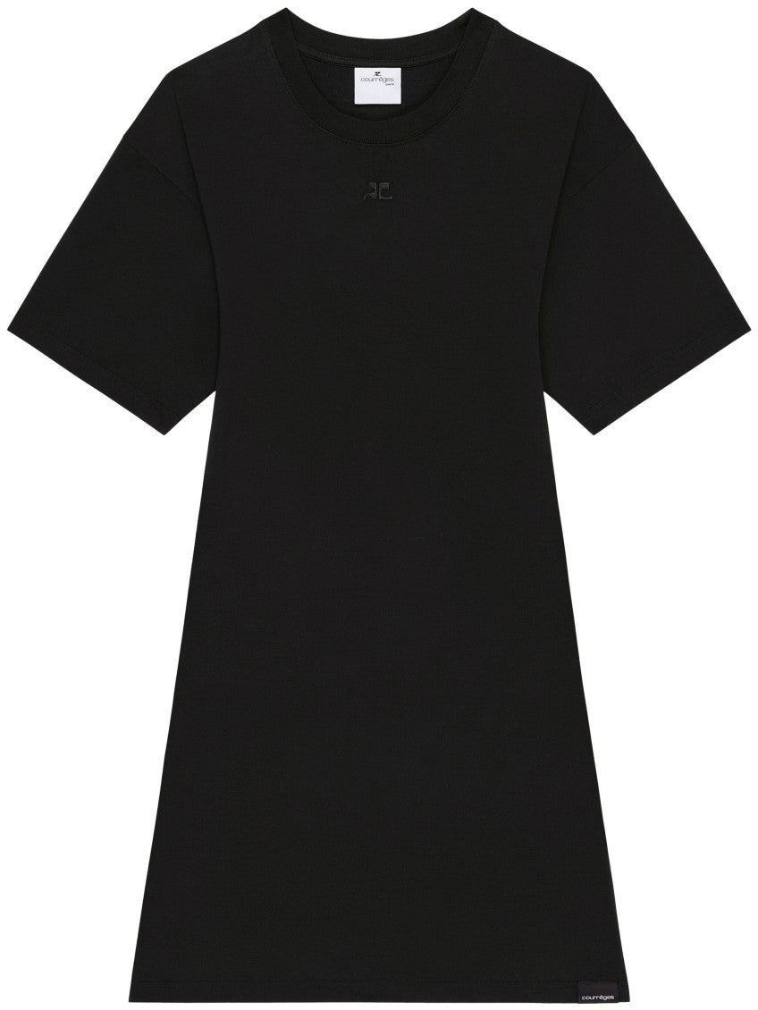 Black T-shirt Mini Dress 1