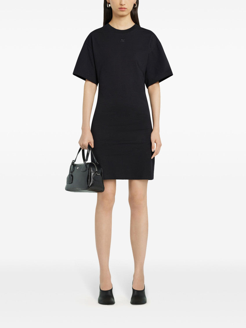 Black T-shirt Mini Dress 2