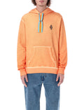 Orange Sunset Cross Drawstring Hoodie 1