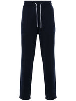 Blue Cotton blend sweatpants 1