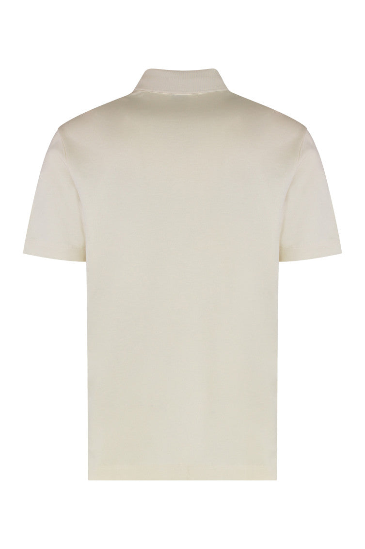 Beige Cotton Blend Polo 2