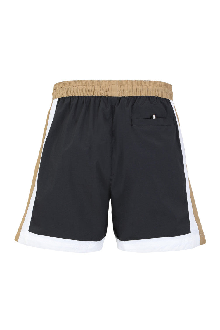 Multi Color Logo Swim Shorts 2