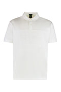 White Embossed Logo Polo 1