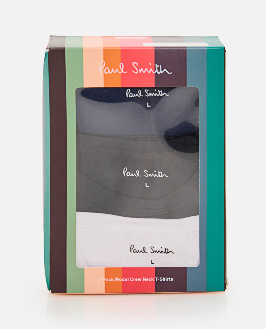 White Basic t-shirt 3 pack 2