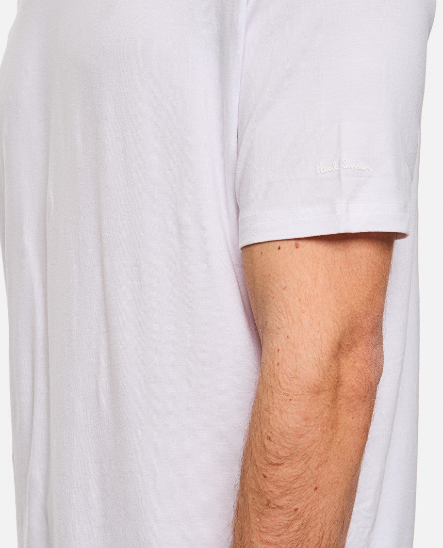 White Basic t-shirt 3 pack 4