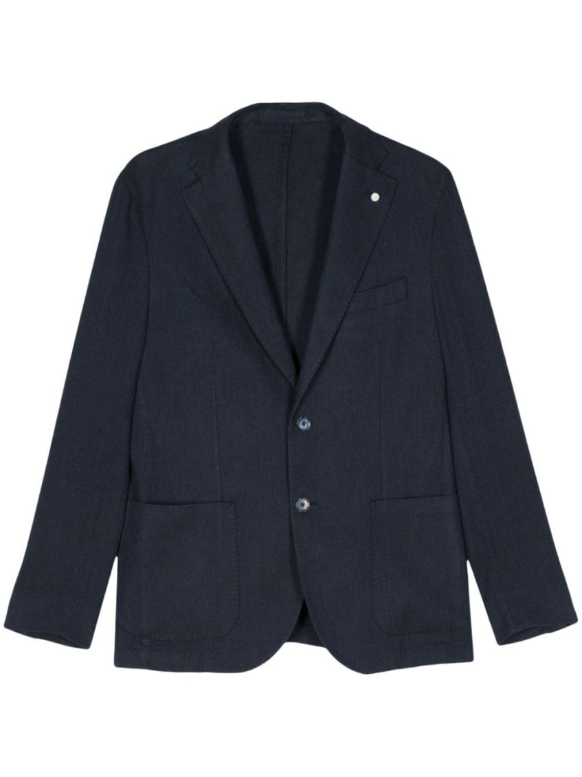 Navy Blue Jacket with logo 1