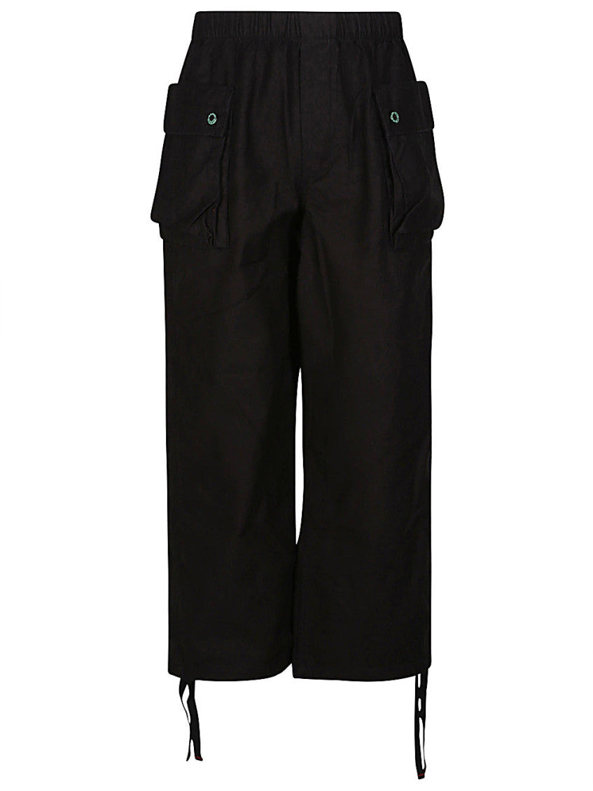 Black Cotton trousers 1