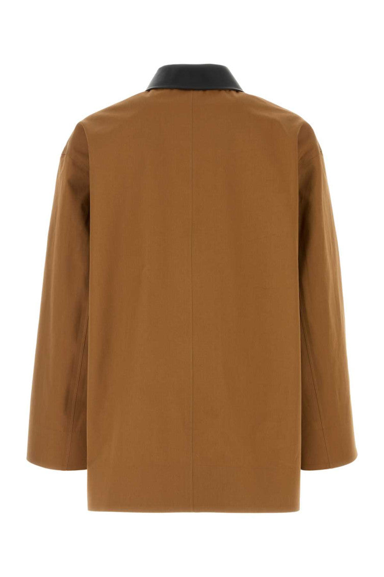 Caramel cotton trench coat  2