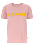 Pink Arc Print T-shirt 1