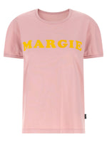 Pink Arc Print T-shirt 1