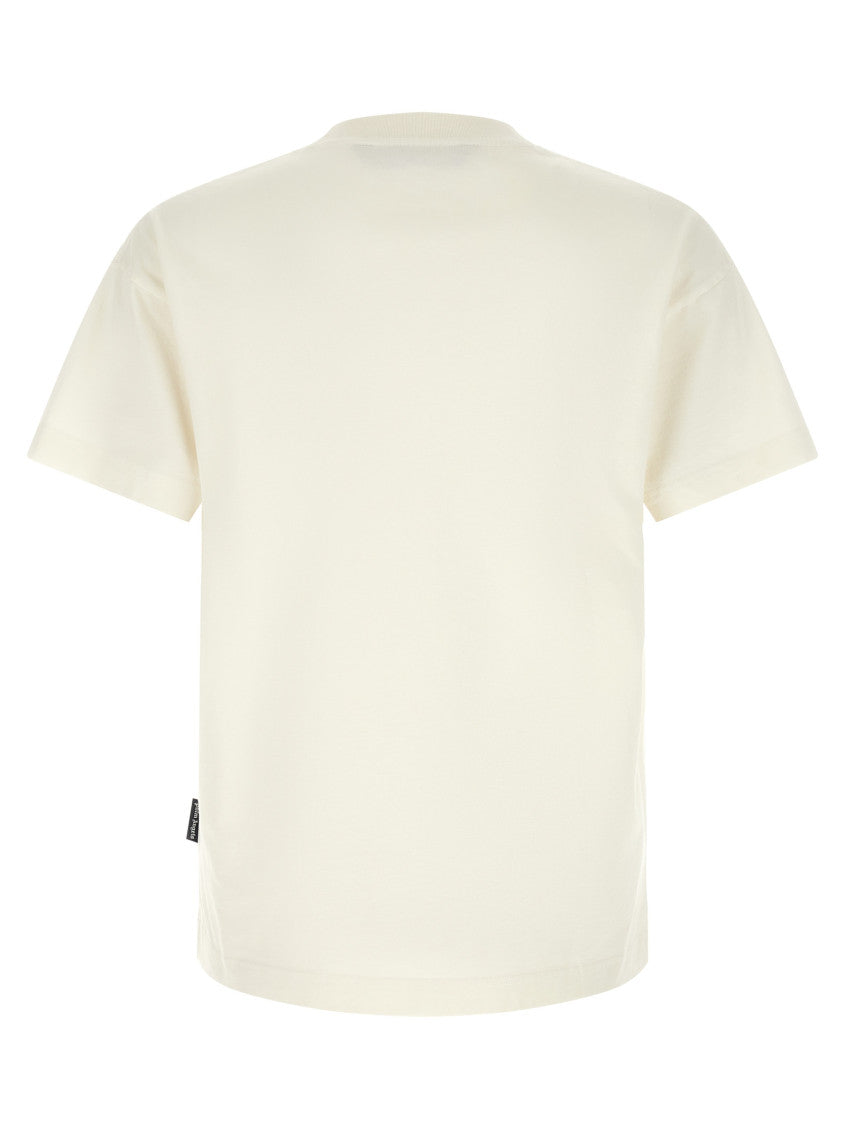 White 'Neck Logo' T-shirt 2