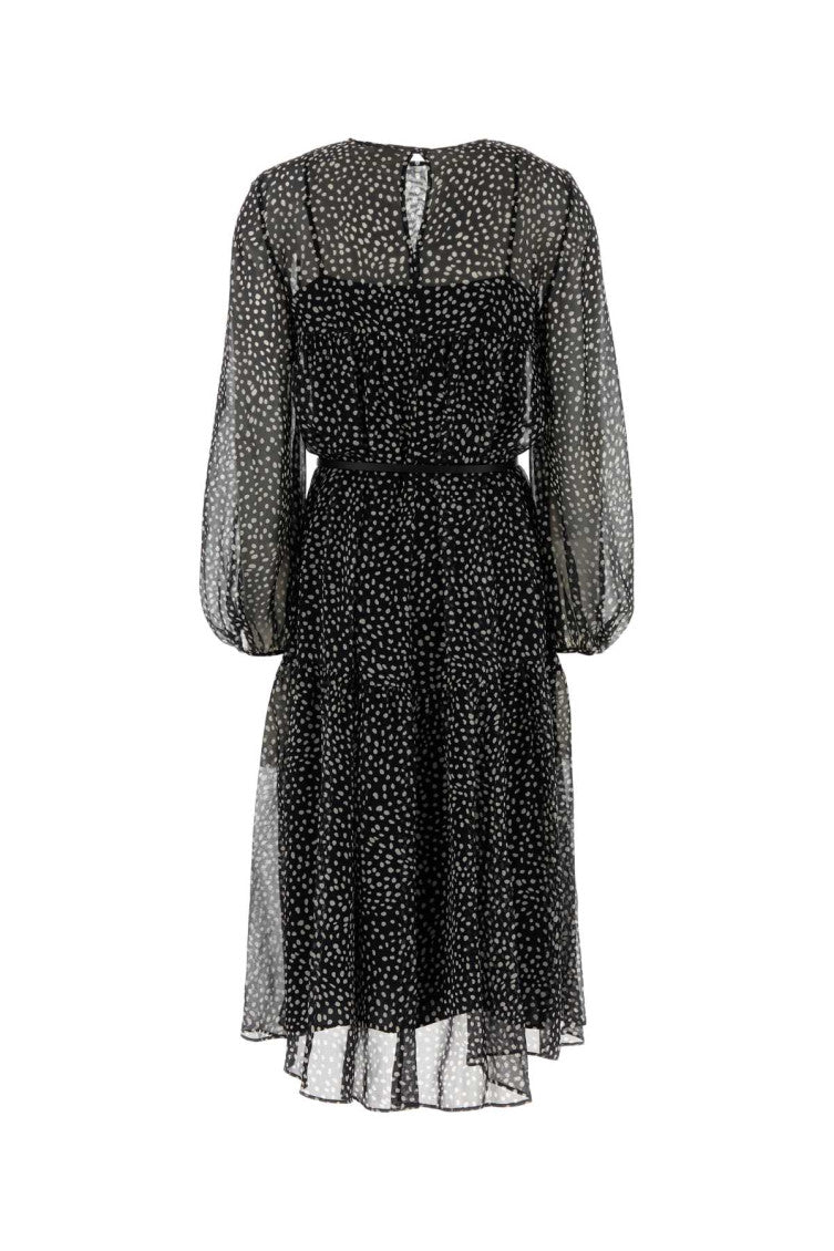 Black Crew Neck Maxi Dress 2
