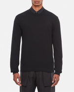 Black All over Texture Sweater 1