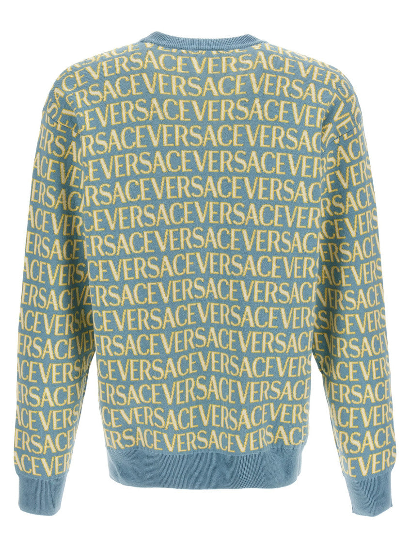 Multicolor All-over Logo Sweater 2