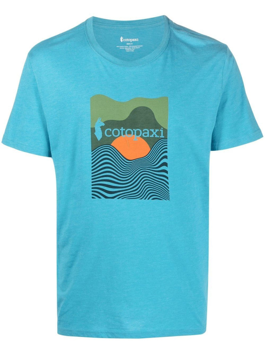 Printed organic cotton t-shirt 1