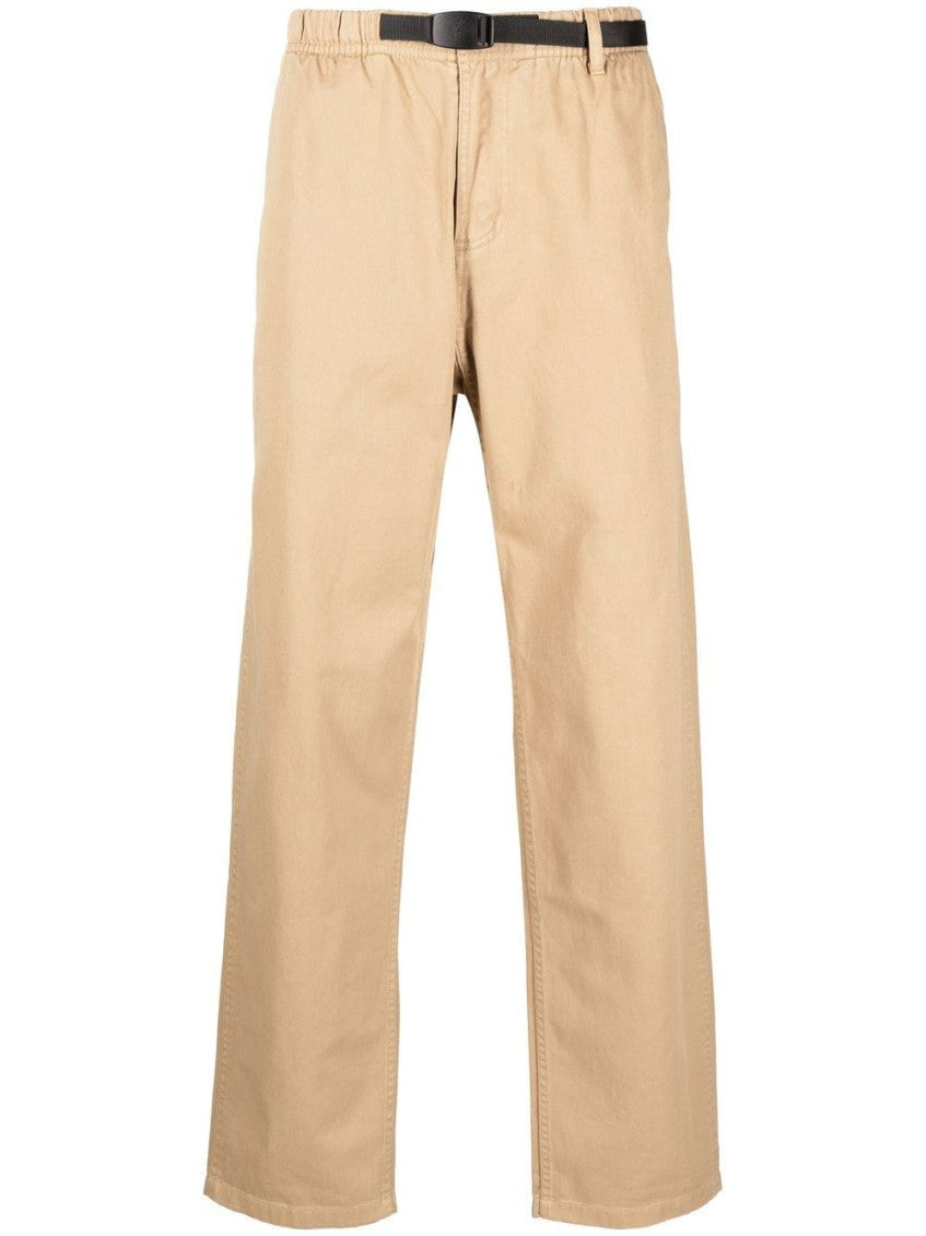 Beige Cotton trousers 1