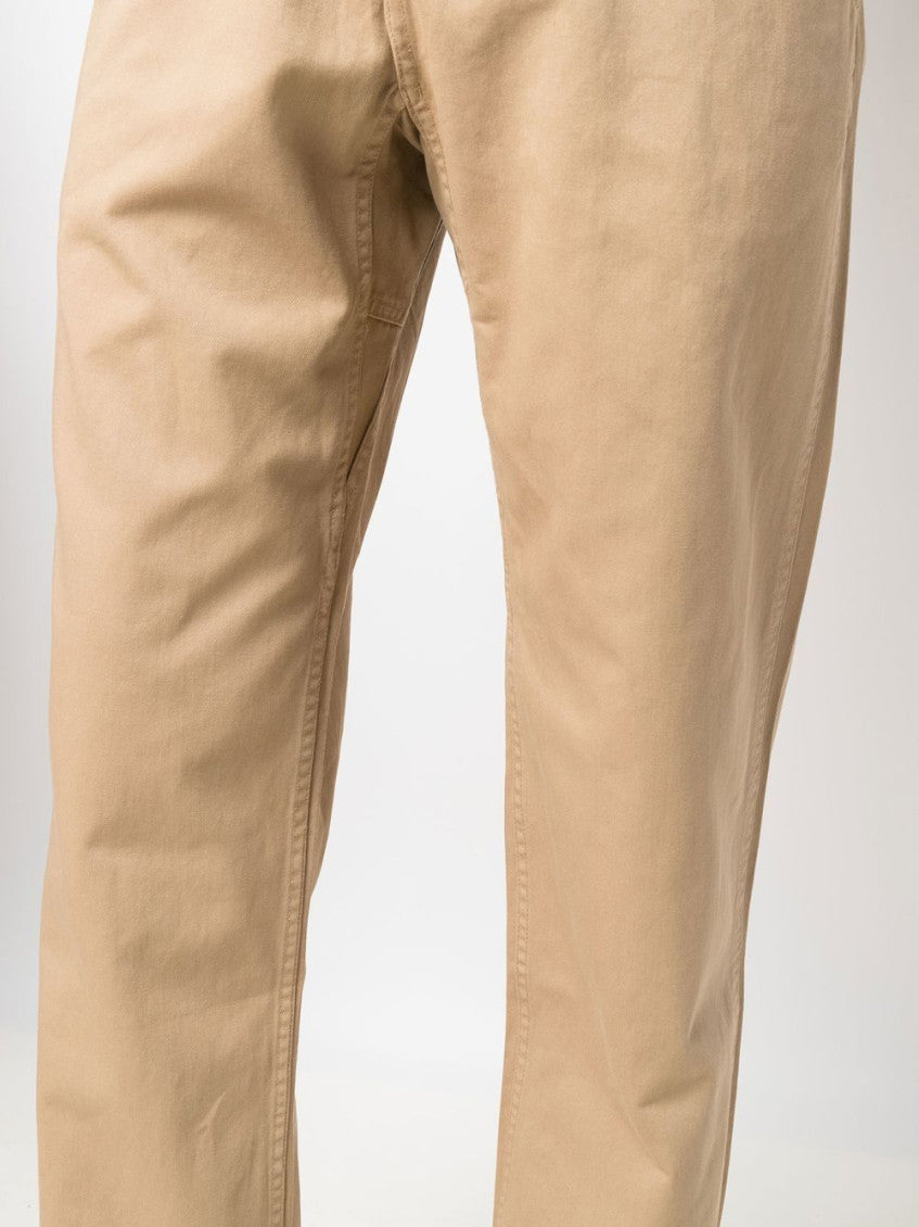 Beige Cotton trousers 3