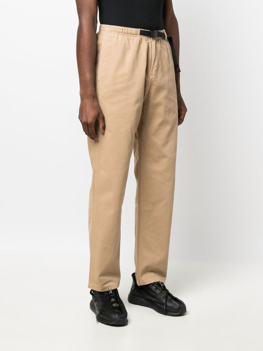Beige Cotton trousers 5