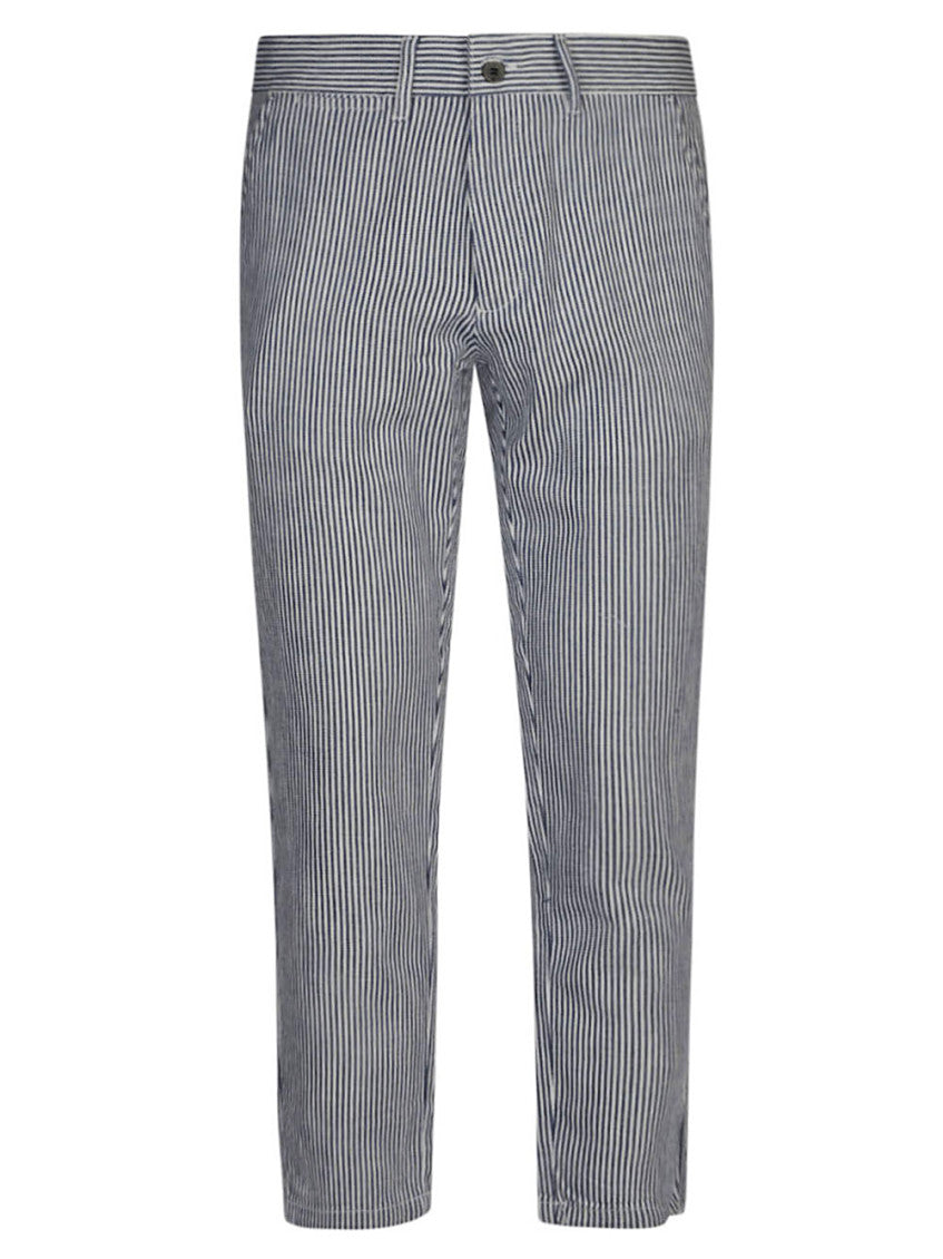 Dark Blue Chinos Cotton Trousers 1