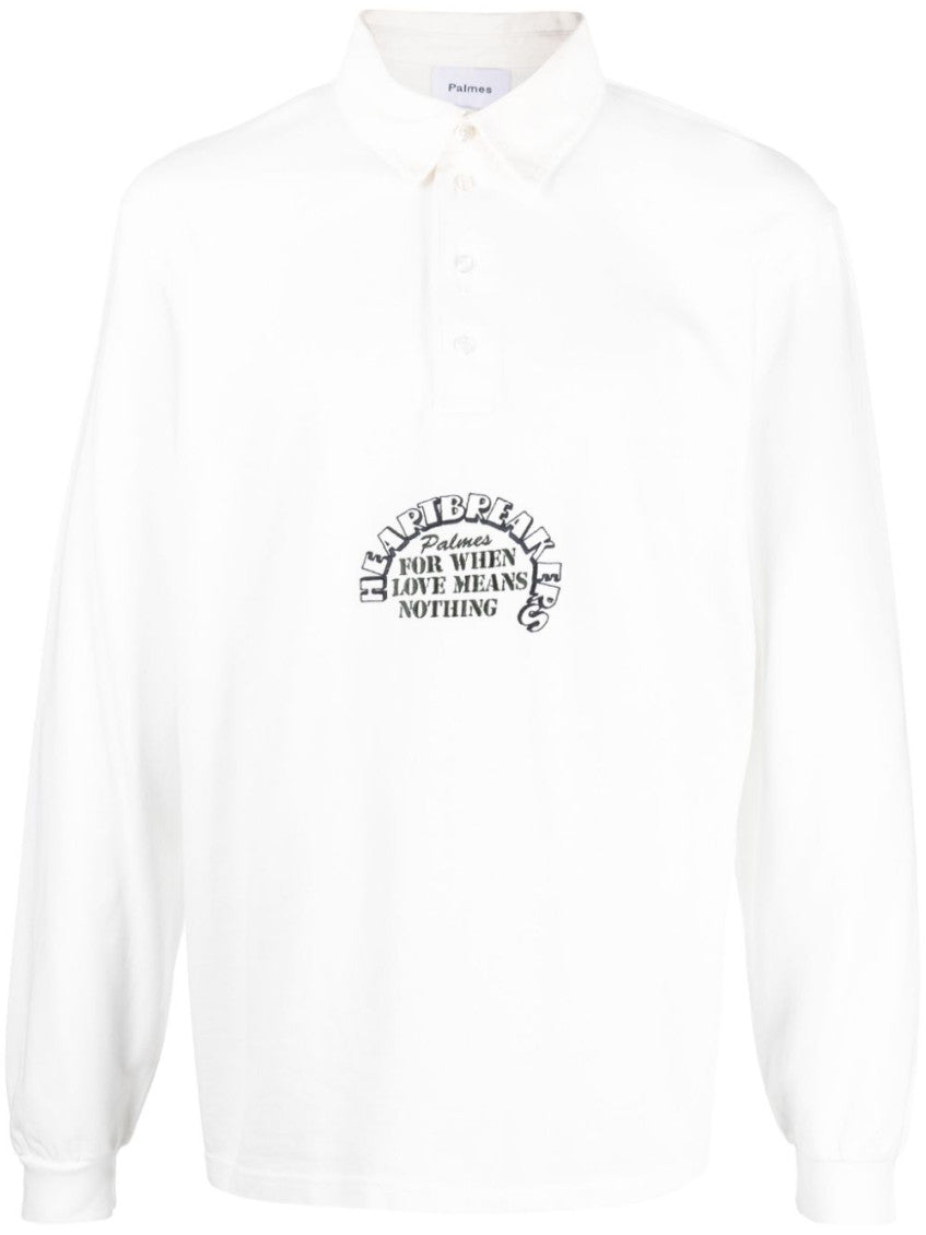 Logo organic cotton shirt 1