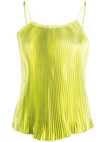 Green Deep Neckline Top 1