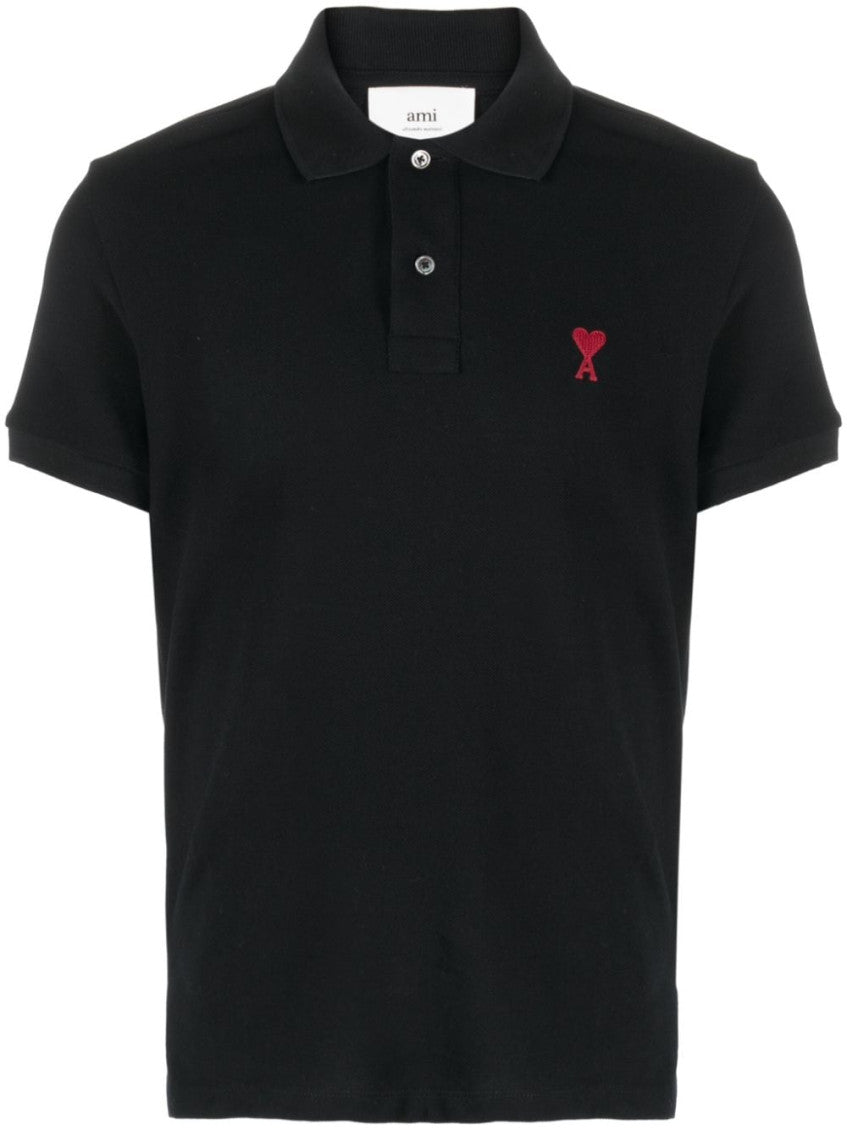 Black Logo Polo 1