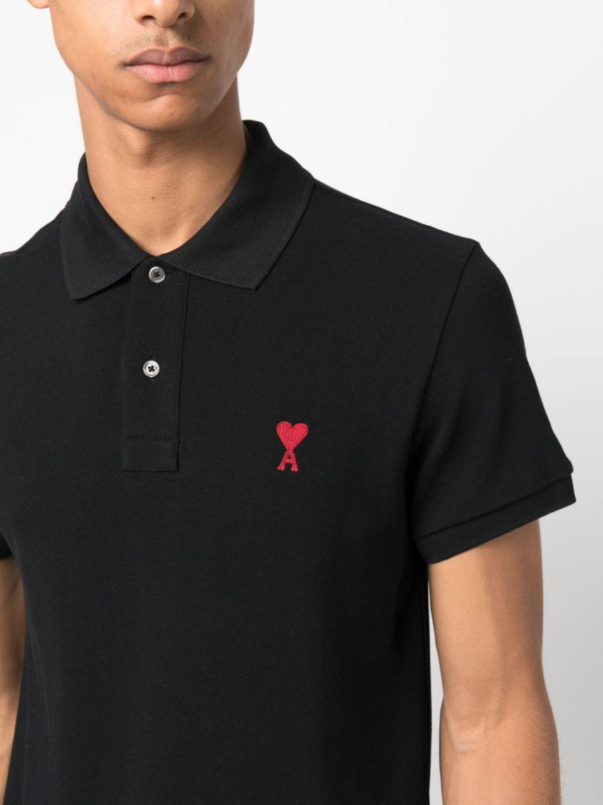 Black Logo Polo 3