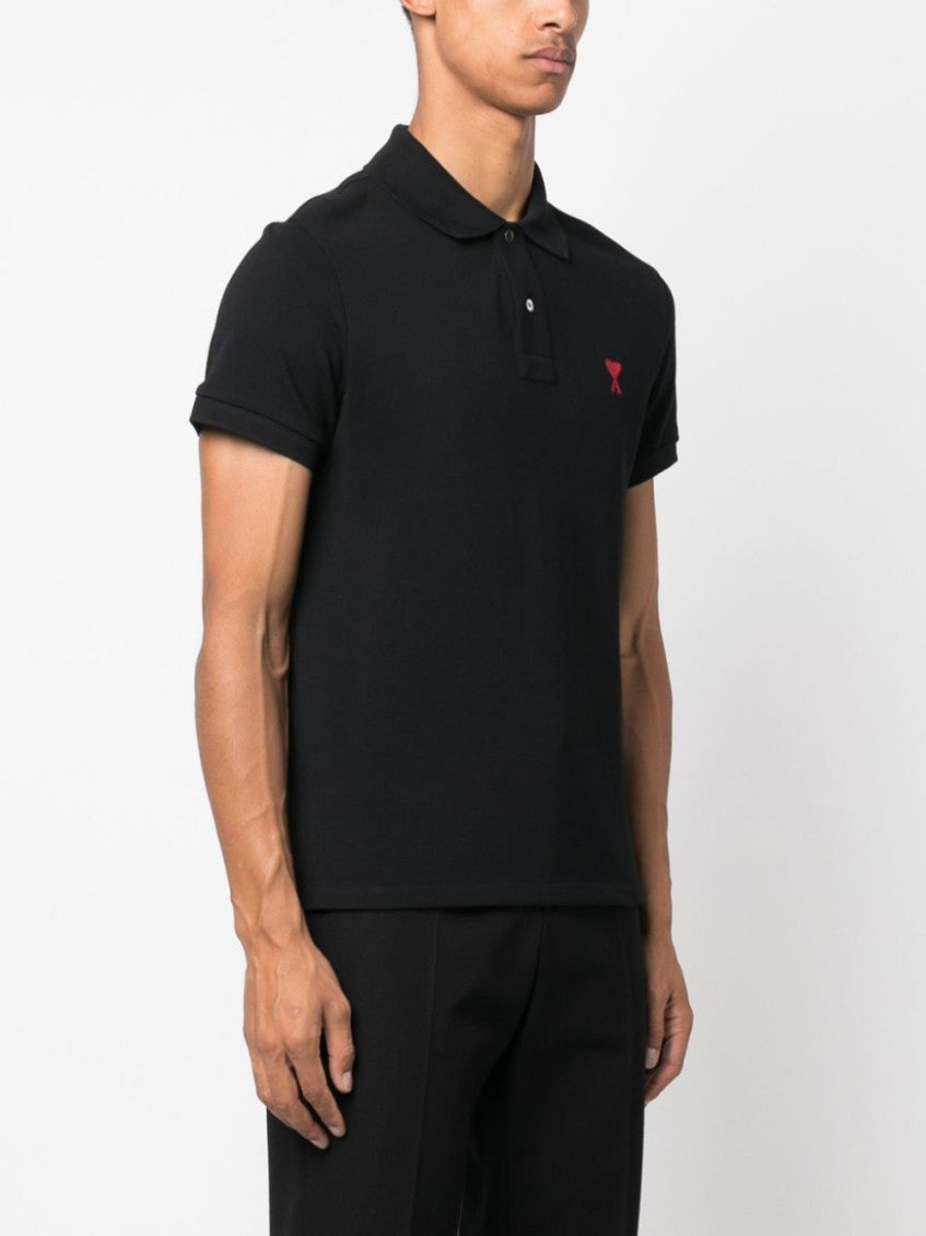 Black Logo Polo 4
