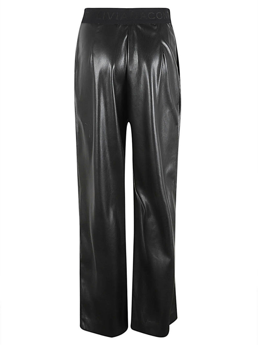 Faux leather trousers 2