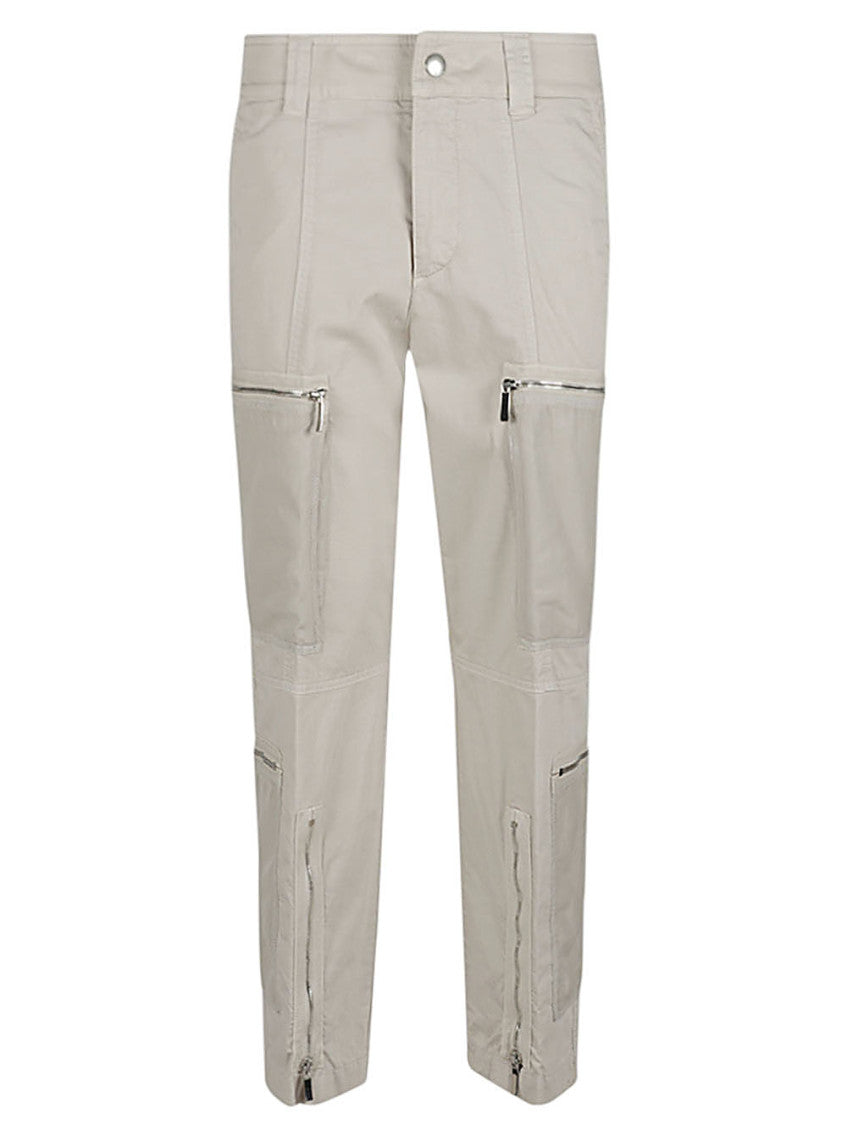 Delta zipped trousers 1