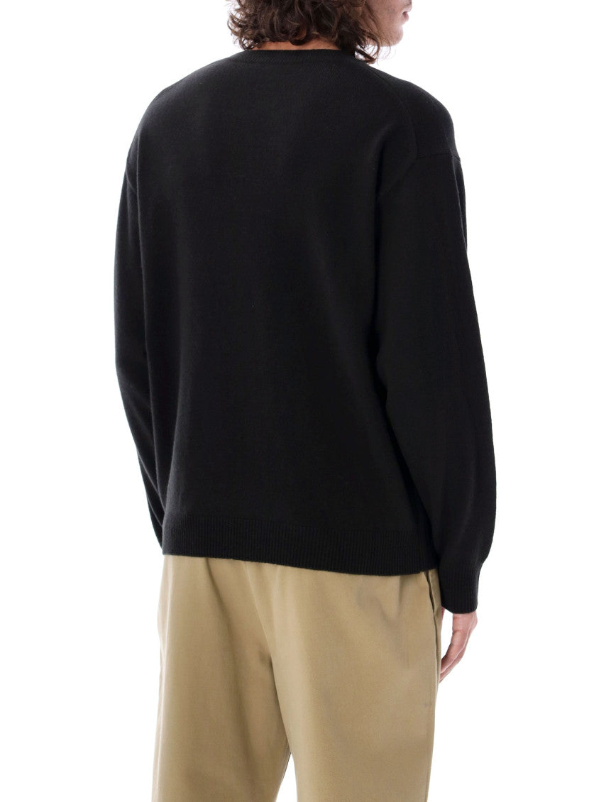 Black Crew Neck Sweater 4