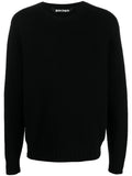 Black Curved Logo Sweater 1