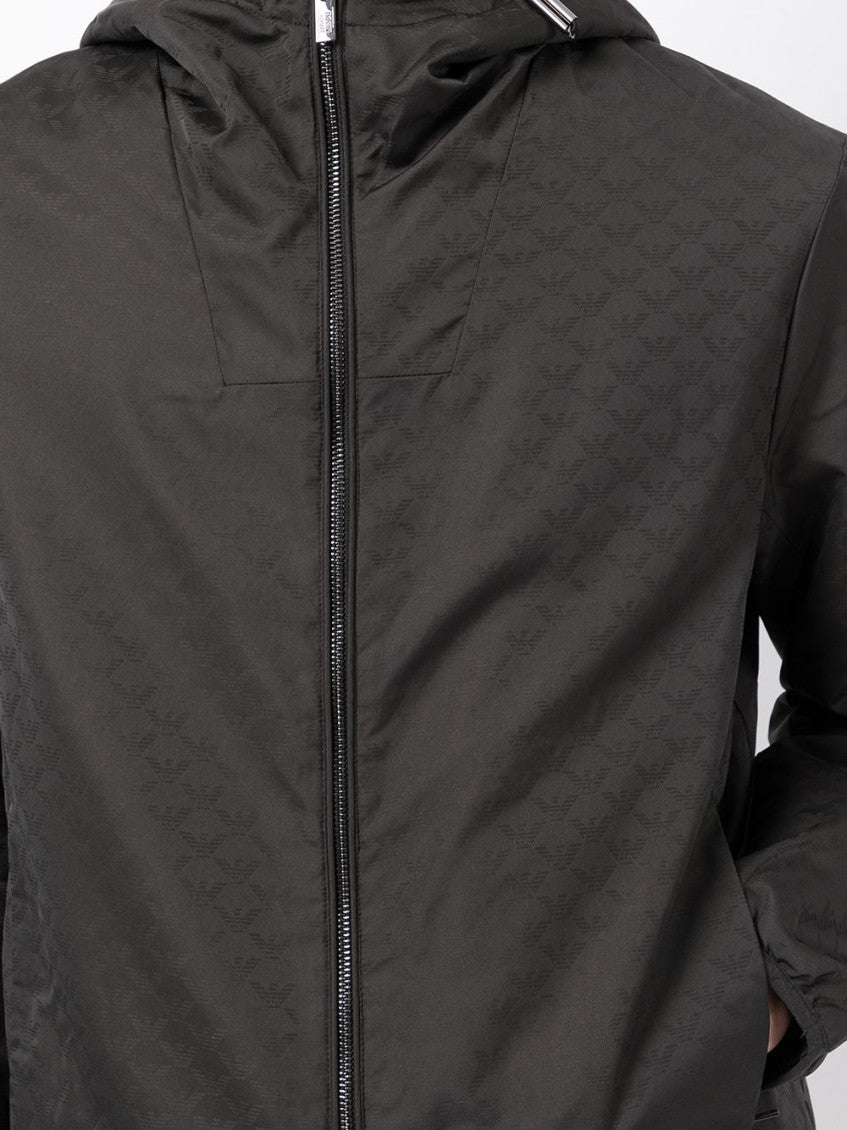 Allover logo down jacket 3